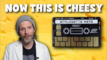 Playing the Stylophone Stylosette Keys with EASE and with CHEESE  -  Overview and Demo