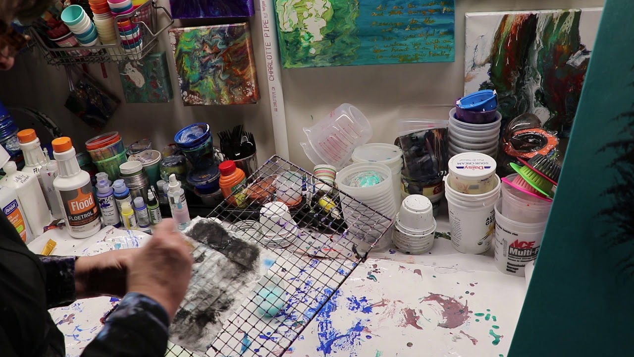 Clean Acrylic Paint From Brushes & Save Your Plumbing - YouTube