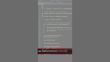 Health Checks in .Net Core #shorts #sneakpeak #azure #dotnet #programming #coding #quicklook