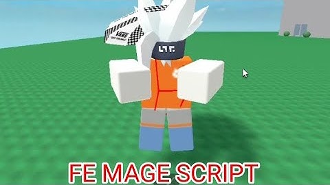 FE MAGE SCRIPT WITH FLING played at Roblox FENCING game - see script link on comments