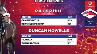 2019 Vodacom Durban July - First Entries