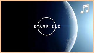 STARFIELD Starting Screen Ambience | Relaxing Space Sounds | 1 HOUR