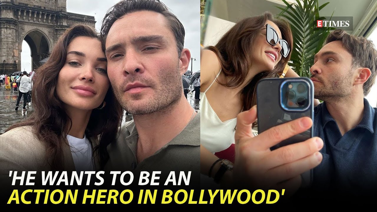 Amy Jackson shares boyfriend Ed Westwick's silver screen ambitions!