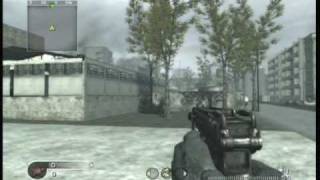 Call of Duty 4 How to get out/on top of Vacant