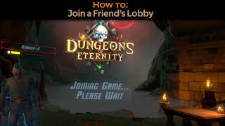 Dungeons of Eternity | Joining