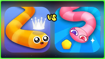 Snake. Io Vs Smooth. Io Game Comparison!