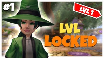 Beating Wizard101 As A Level 1 | Level Locked Episode 1