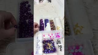 Long bead sorting session 🎧 #beadsasmr #beadsoup