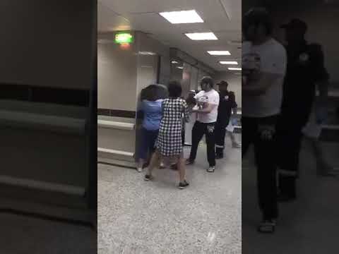 مشاجرة بالمستشفى الأميري بالكويت 28 10 2017 