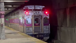 MBTA Commuter Rail Needham Line at Forest Hills Station