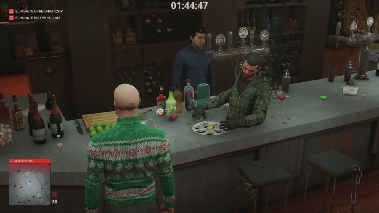 Hitman 3 - Bangkok - Just a few mistakes and 2 cover aim trick