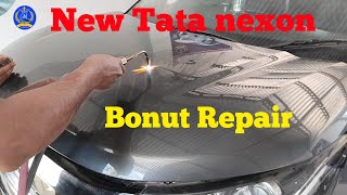 Tata nexon Bonut Repair, Denting and painting ,