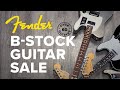 2021 fender bstock guitar sale at tom lee music canada