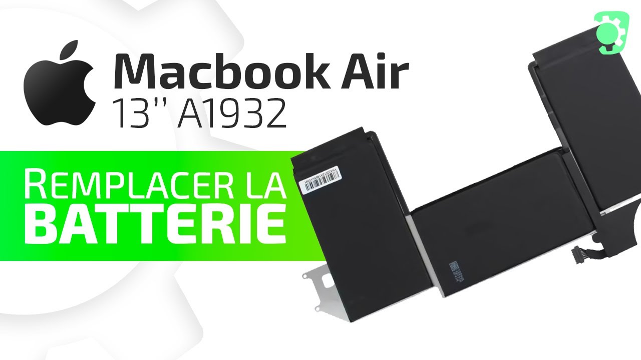 Comment changer la batterie du Macbook Air 13 pouces (2018-2020) ? 