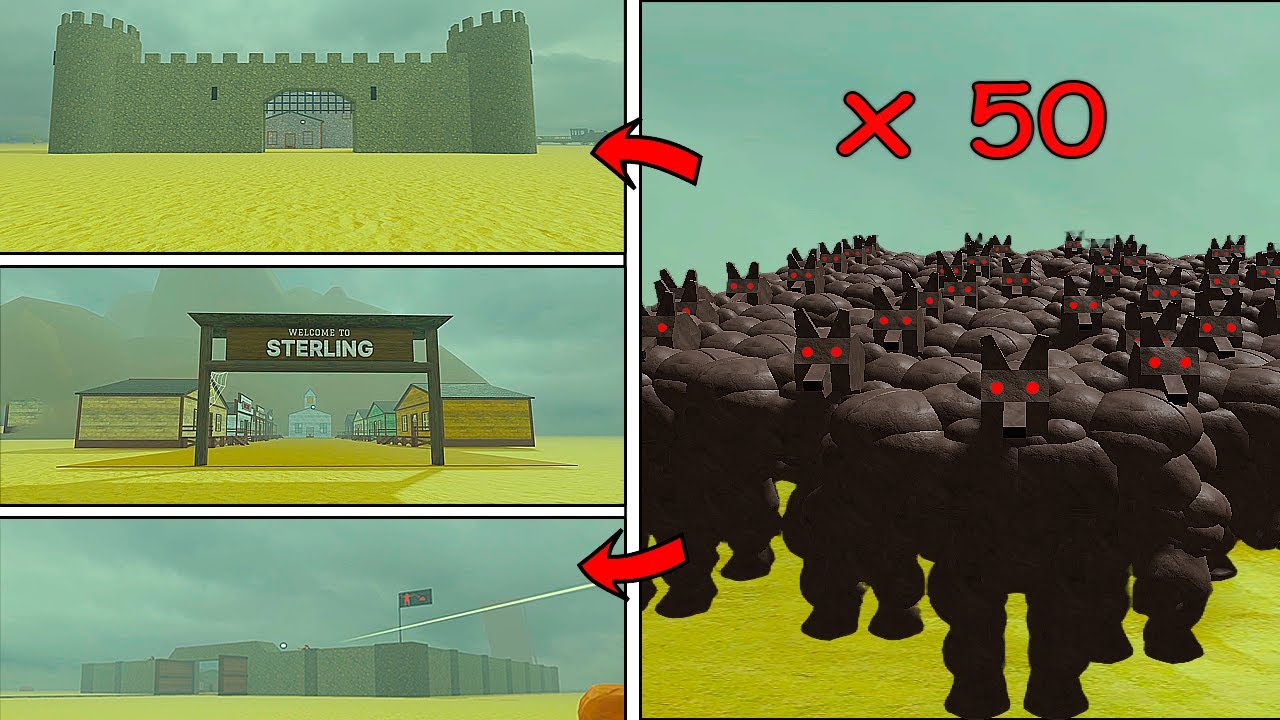 Dead Rails | Roblox | Werewolves take over Castle | Sterling | Outlaw's Town