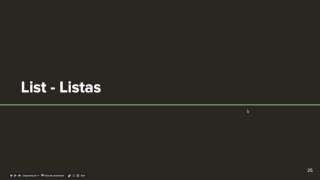 Iteradores, Interfaz Collection, Listas y Conjuntos en java