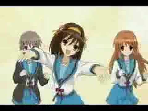 Haruhi Dance - Hare Hare Yukai ( full )