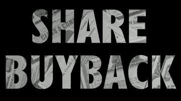 Too Embarrassed To Ask: what is a share buyback?