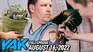 Big Cat Strikes a Deal to Get Brandon Tatted | The Yak 8-16-22