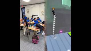 Information Teacher forces sleepy kids to do warm-up on the first day of school #shorts Update