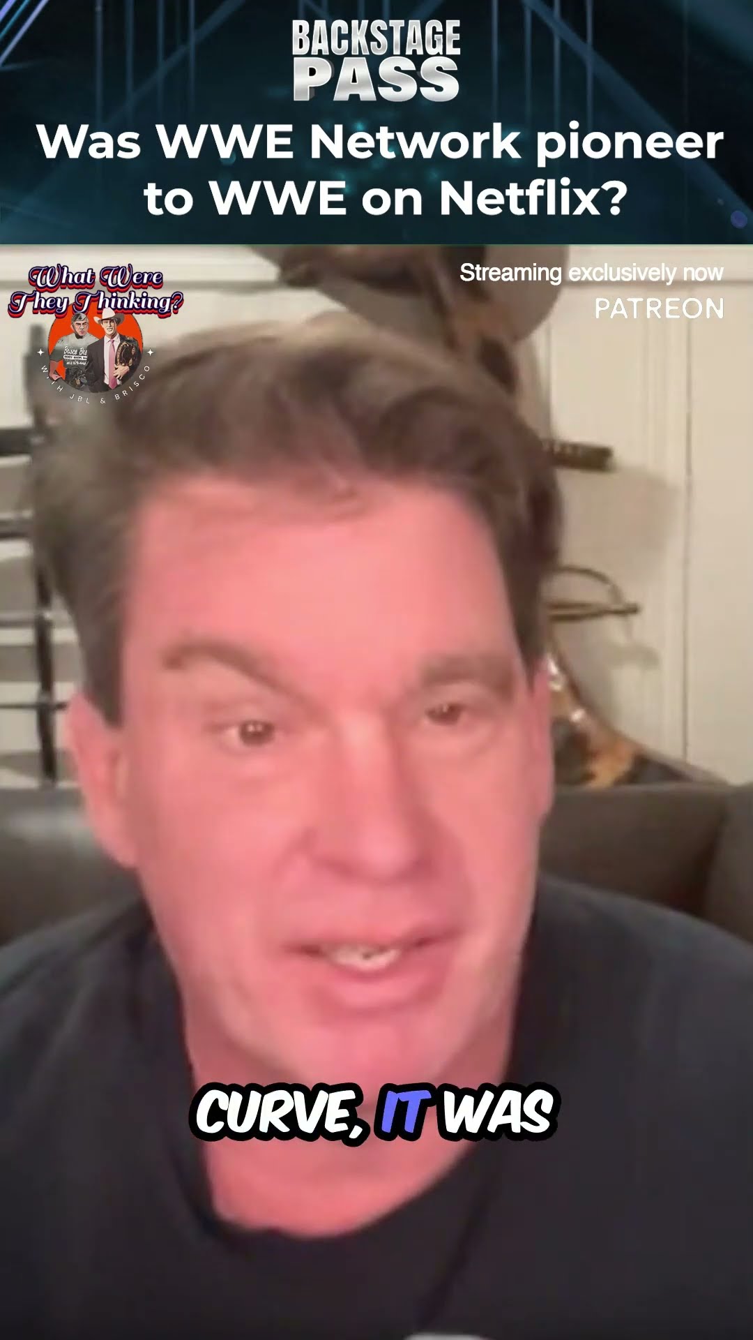 Was WWE Network reason for Netflix #wwe #netflix #vincemcmahon #wrestling #WWEOnNetflix #shorts