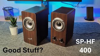 Genius SP-HF 400 Speaker Unboxing and Test