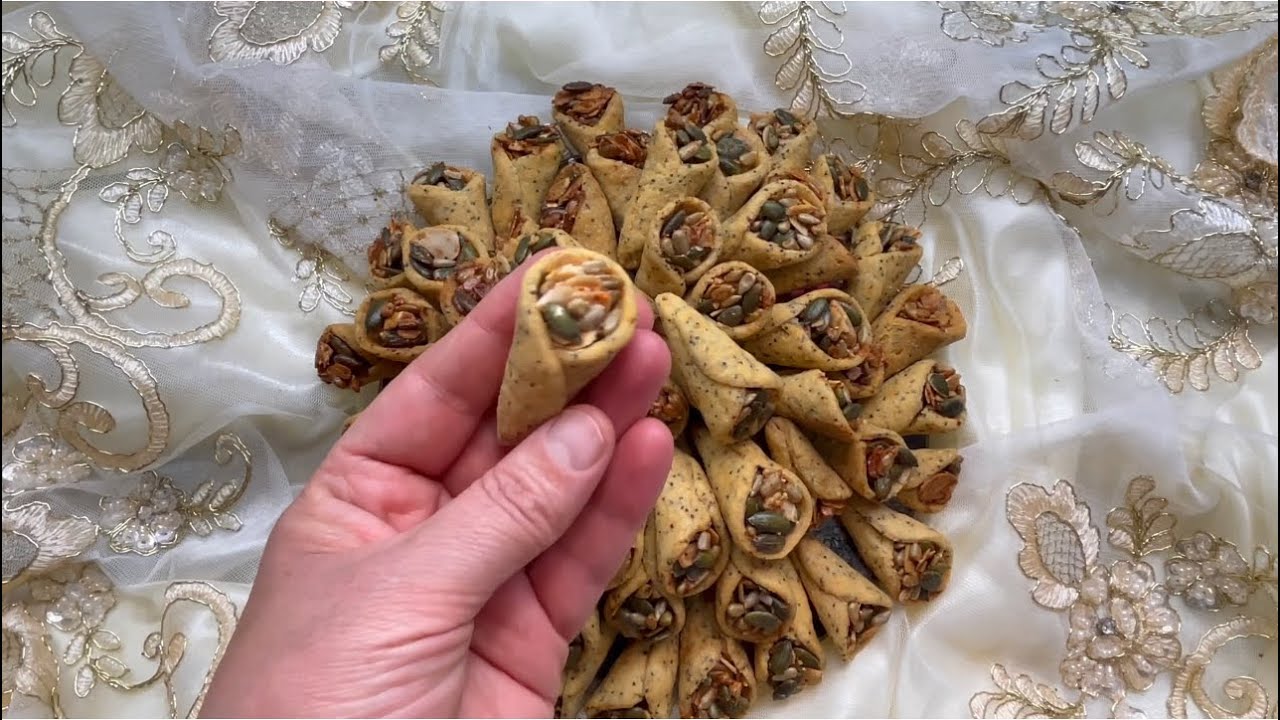 #حلويات_ام_تيمة صابلي كورني مالح بحشوة مالحة بشكل جديد وحصري+ثمن البيع وشحال كيخرج من كمية...