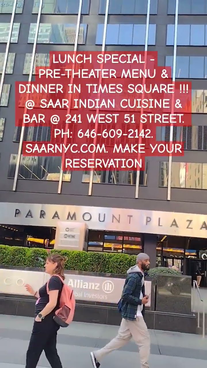 The Best Indian Food In Times Square NYC viralvideo saarnyc The Best Indian Food In Times Square NYC viralvideo saarnyc