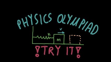 INTERESTING Spring-Mass Problem with FRICTION (Physics Olympiad)