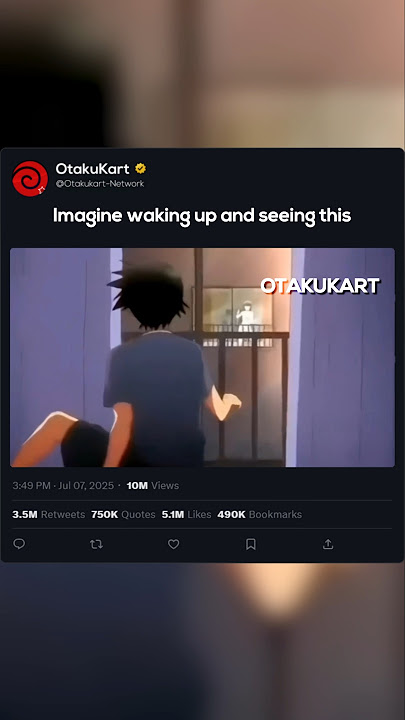 Imagine waking up and seeing this 🥰 #anime #animeshorts #animememes #animeedits #shorts