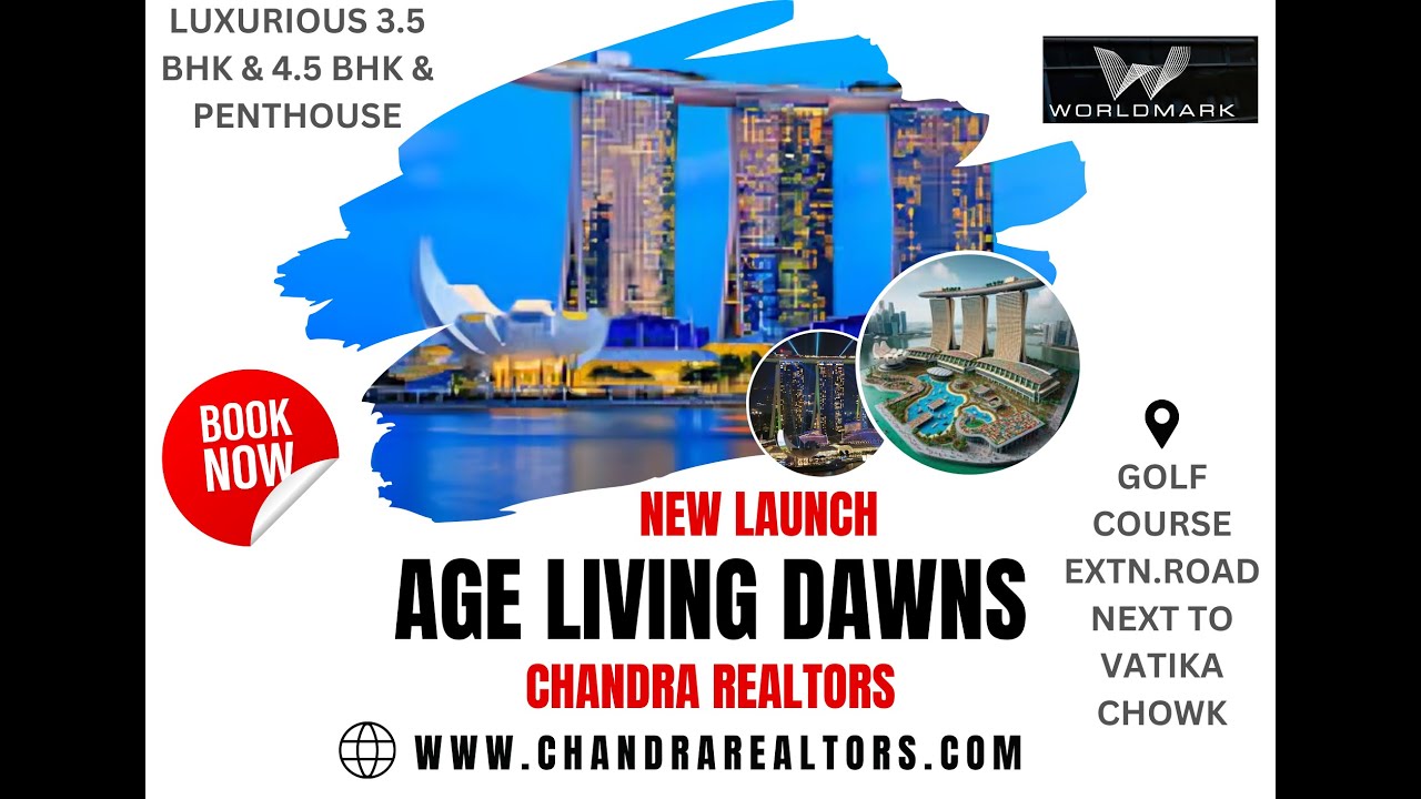 New Launch WorldMark | 3.5/4.5 Bhk & Penthouse | Next To Vatika chowk Gurgoan | New Launch in Gurgao