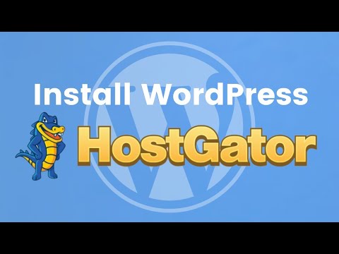 2022년 3월 HostGator에 WordPress를 설치하는 방법(단계별 자습서)