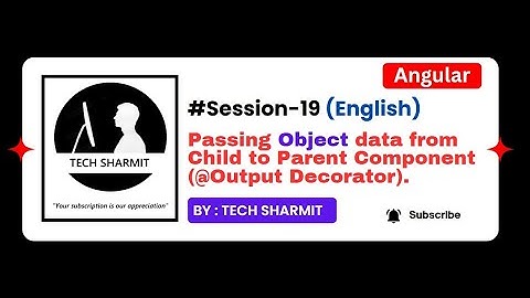 Angular child to parent Object binding  | Angular 19 complete tutorial in English 2025 (Session-19)