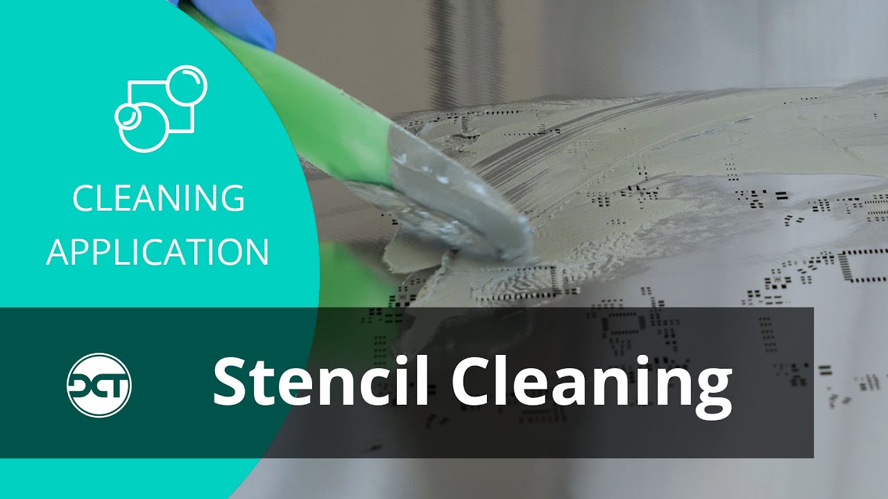 Stencil Cleaning with Decotron® 250