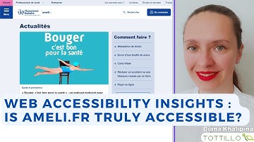 Web Accessibility Audit & Insights : Is Ameli’s Website Truly Accessible?