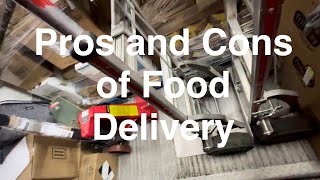 What Was I Thinking? Pros and Cons of Food Delivery. VLOG 3. Unedited.