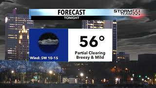 Weekend changes, rounds of rain