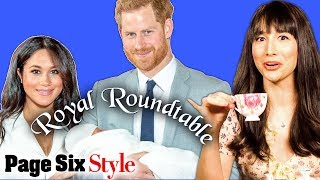 Royal Baby Archie & Meghan Markle's Post-Birth Outfit | Royal Roundtable | Page Six Style