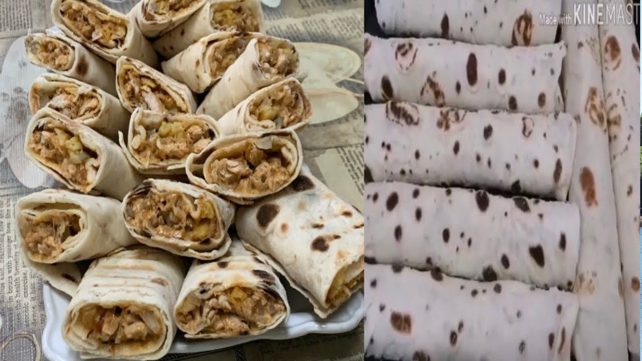 Shawarma bread saj chicken how to make bread and chicken shawarma