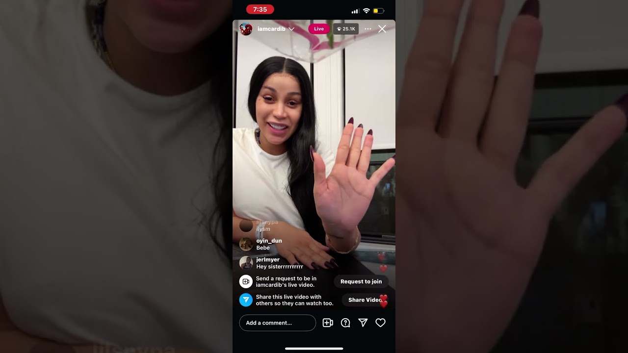 Cardi B Says She’s Dropping More Content on Instagram Live (10.16.2025)