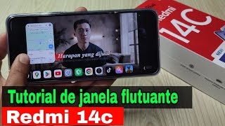Como ativar janelas flutuantes no último celular Redmi 14c screenshot 2