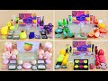 4 in 1 Video BEST of COLLECTION FRUIT SLIME #8 🍋🍑🍇🍓🥝🍊 Satisfying Slime Videos