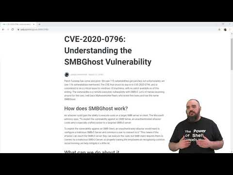 CVE-2020-0796: Patching SMBGhost