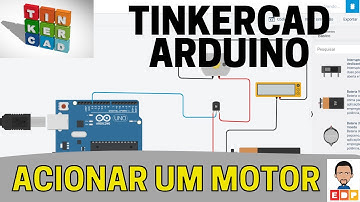 TUTORIAL TINKERCAD ARDUINO COMO ACIONAR UM MOTOR ELÉTRICO UTILIZANDO UM TRANSISTOR