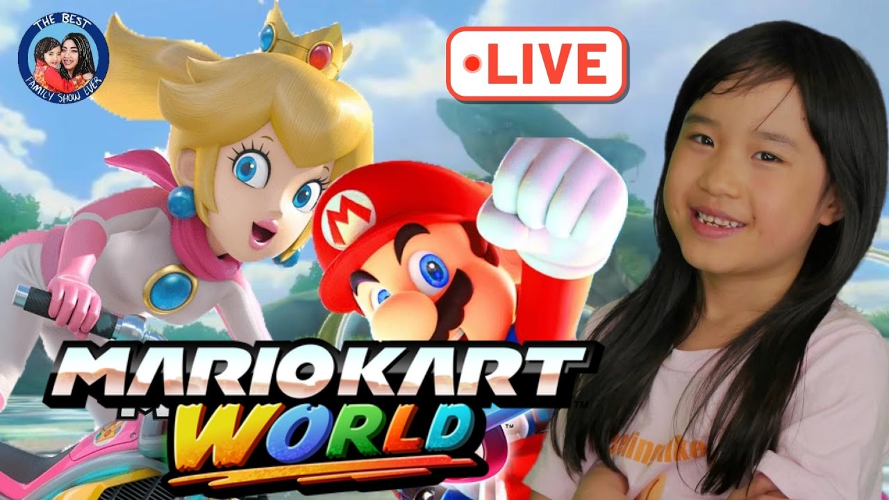 Mario Kart World LIVE with Fans! 🏁 Family Racing Fun!