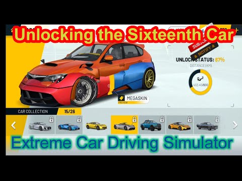 Extreme Car Driving Simulator: Unlocking The Sixteenth Car