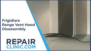 Frigidaire Range Vent Hood Disassembly - Model FHWC3660LSA