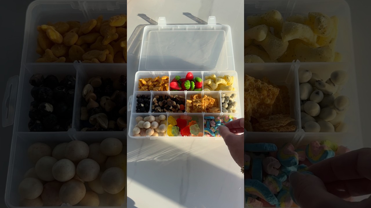 *ASMR* SUMMER SNACK BOX RESTOCK! 