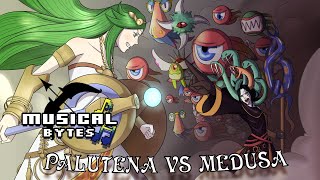 Kid Icarus Uprising Bytes - Palutena vs Medusa (Boss Battle 2) - Man on the Internet