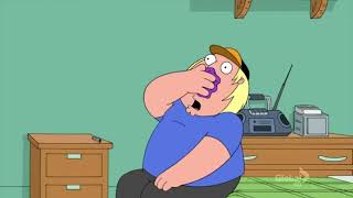 Family Guy - Chris Huffing Glue